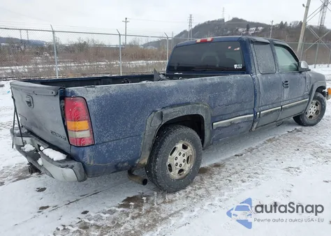 2002 Chevrolet Silverado 1500 Ls из США, поврежденный, VIN 1GCEC19T02E274143